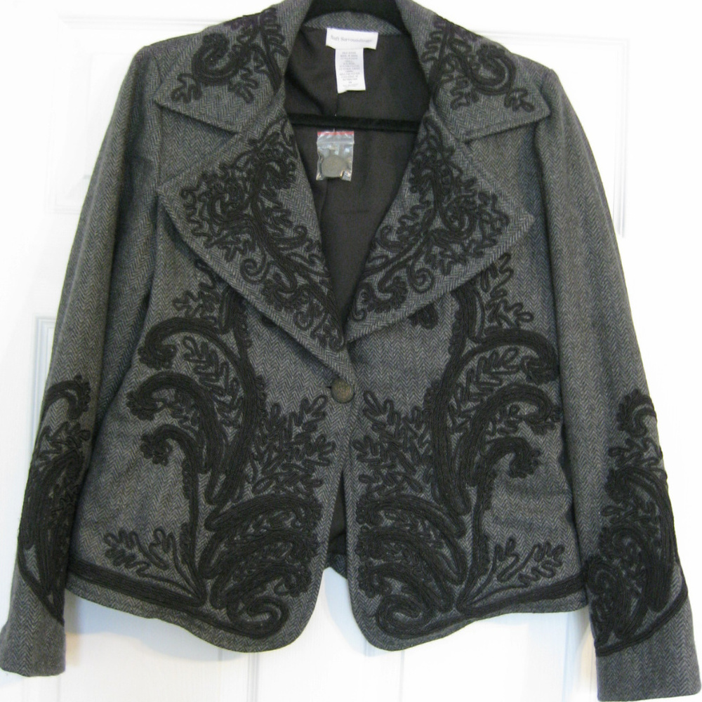 BEAUTIFUL WOOL BLEND JACKET NEW